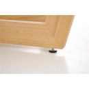 Стол обеденный HALMAR MASSIVE 3 дуб натуральный/дуб натуральный 160-250/90